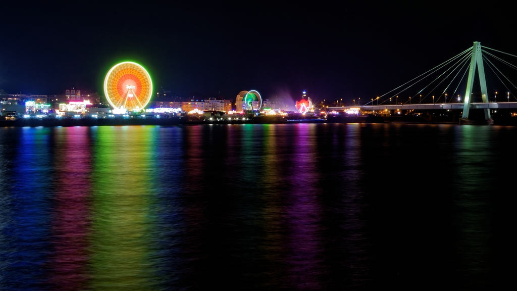 Deuzer Kirmes bei Nacht