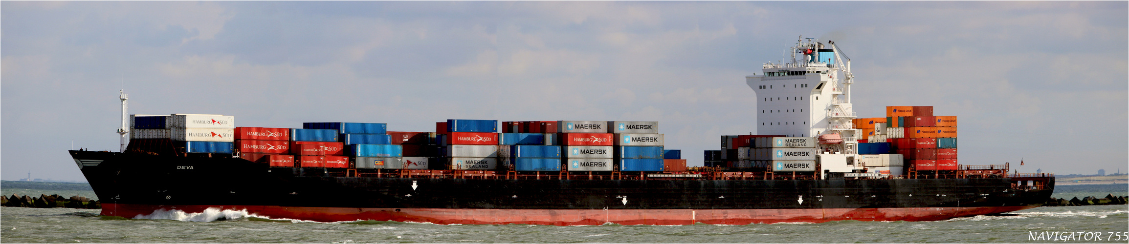 DEVA / Container Vessel / Rotterdam / Bitte scrollen!