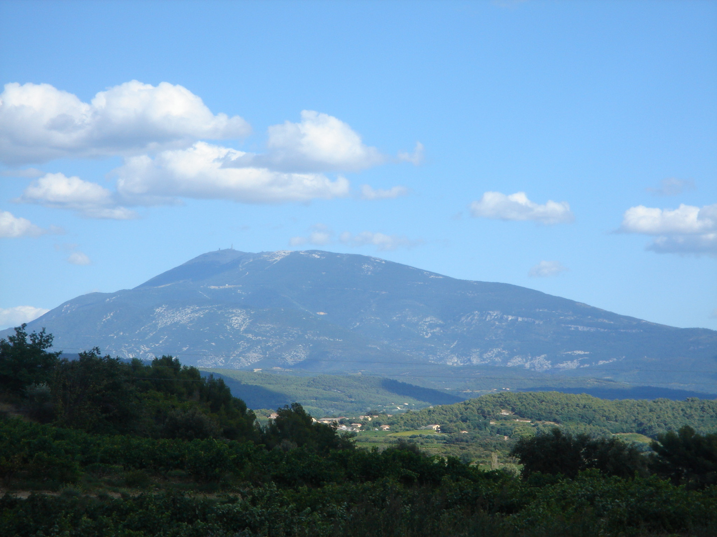 devant le mont-ventoux