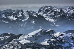 Devil's Horns (Les Diablerets Bergmassiv, Kanton Waadt, CH)