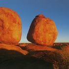 Devils Marbles at sunset