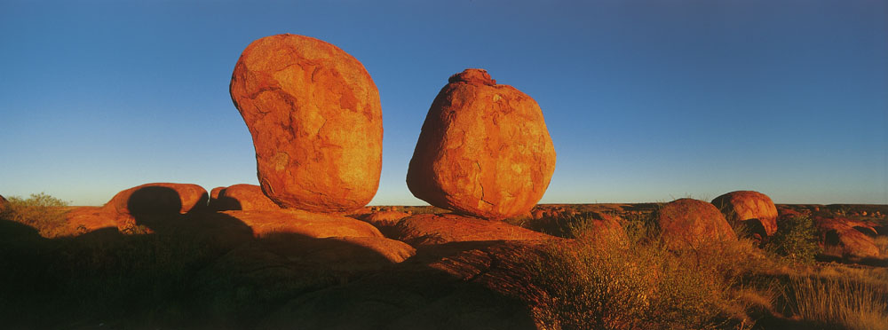 Devils Marbles at sunset