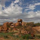 Devils Marbles bei Sonnenaufgang