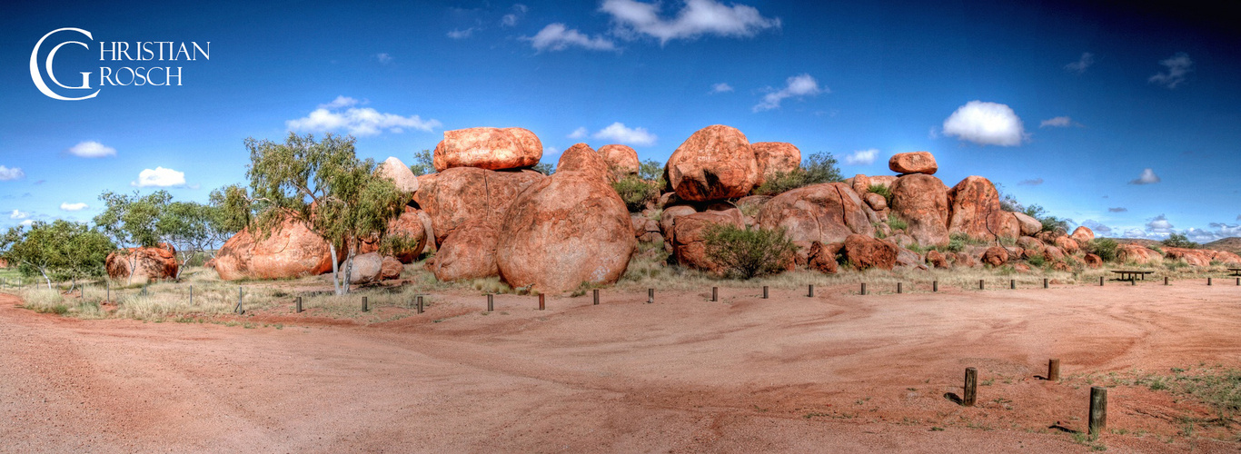 Devils Marbles - HDR