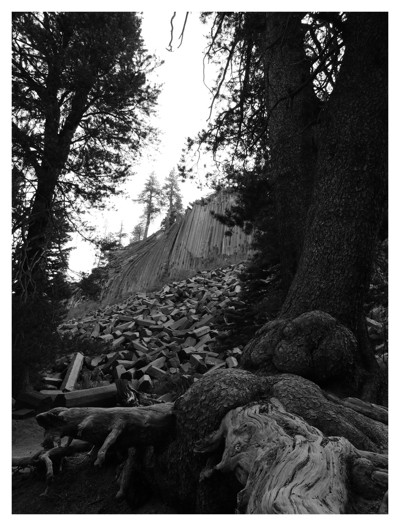 devils postpile awesome natural architecture