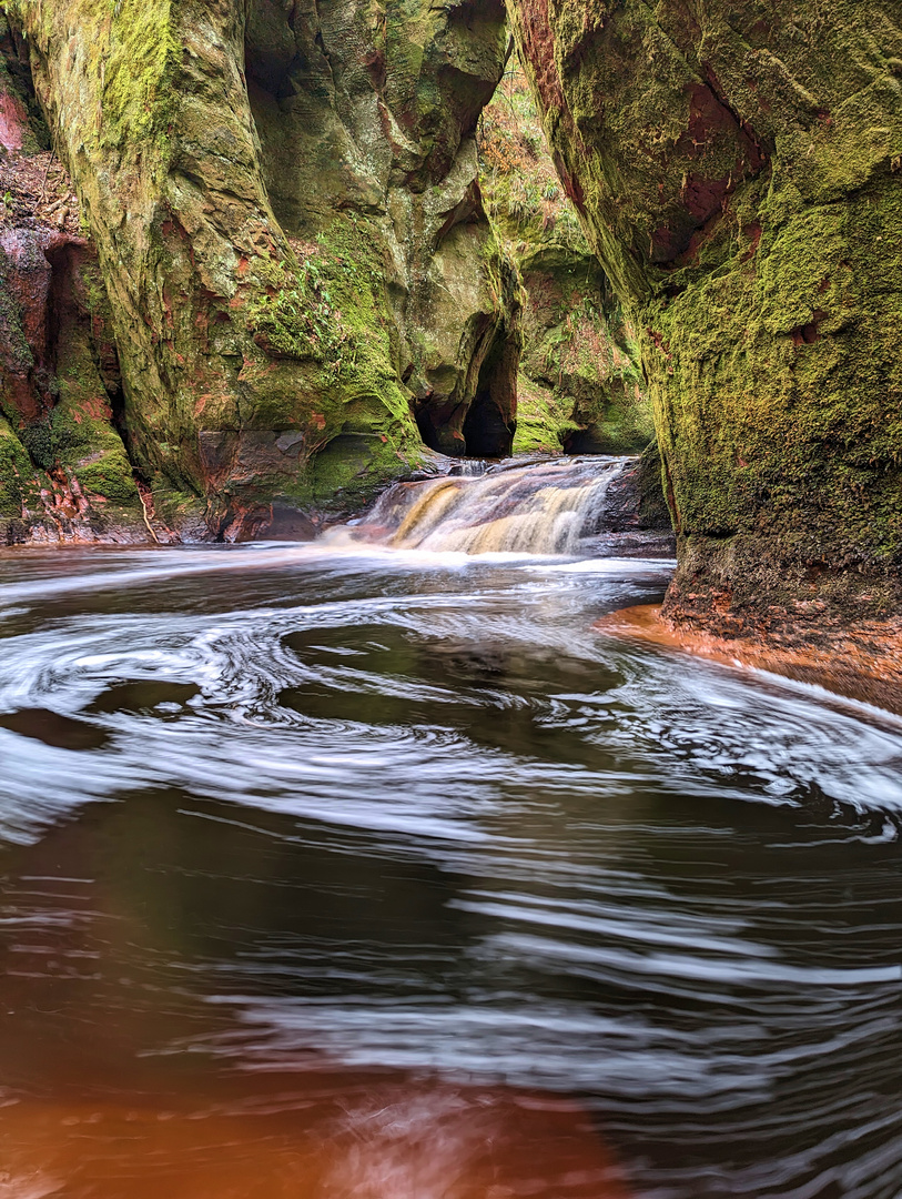 Devil's Pulpit, Finnich Glen, Schottland