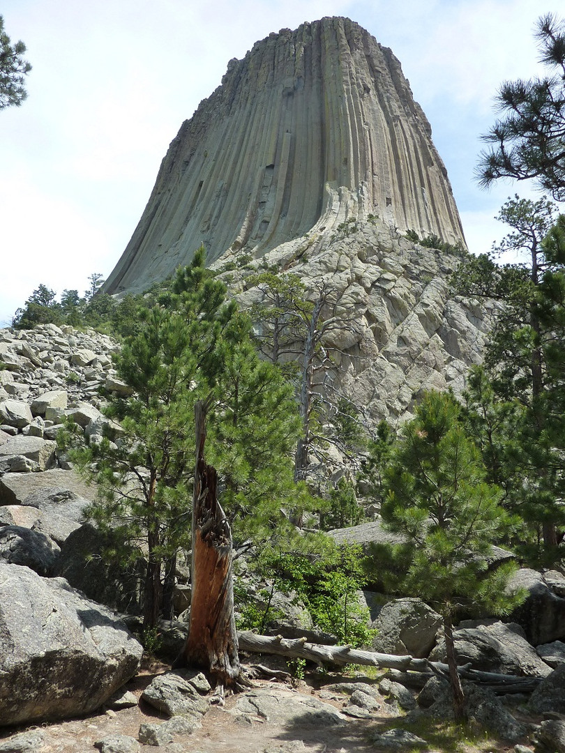 Devils Tower im Norden Wyomings