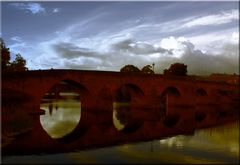 ~ Devorguilla's Bridge in Dumfries, Schottland ~