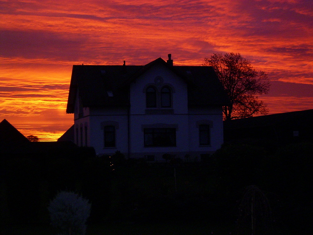 Dezember, 08.08 Uhr oder auch African Sky in Stuhr