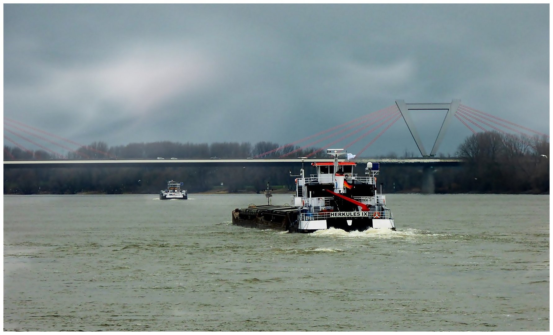 Dezember am Rhein