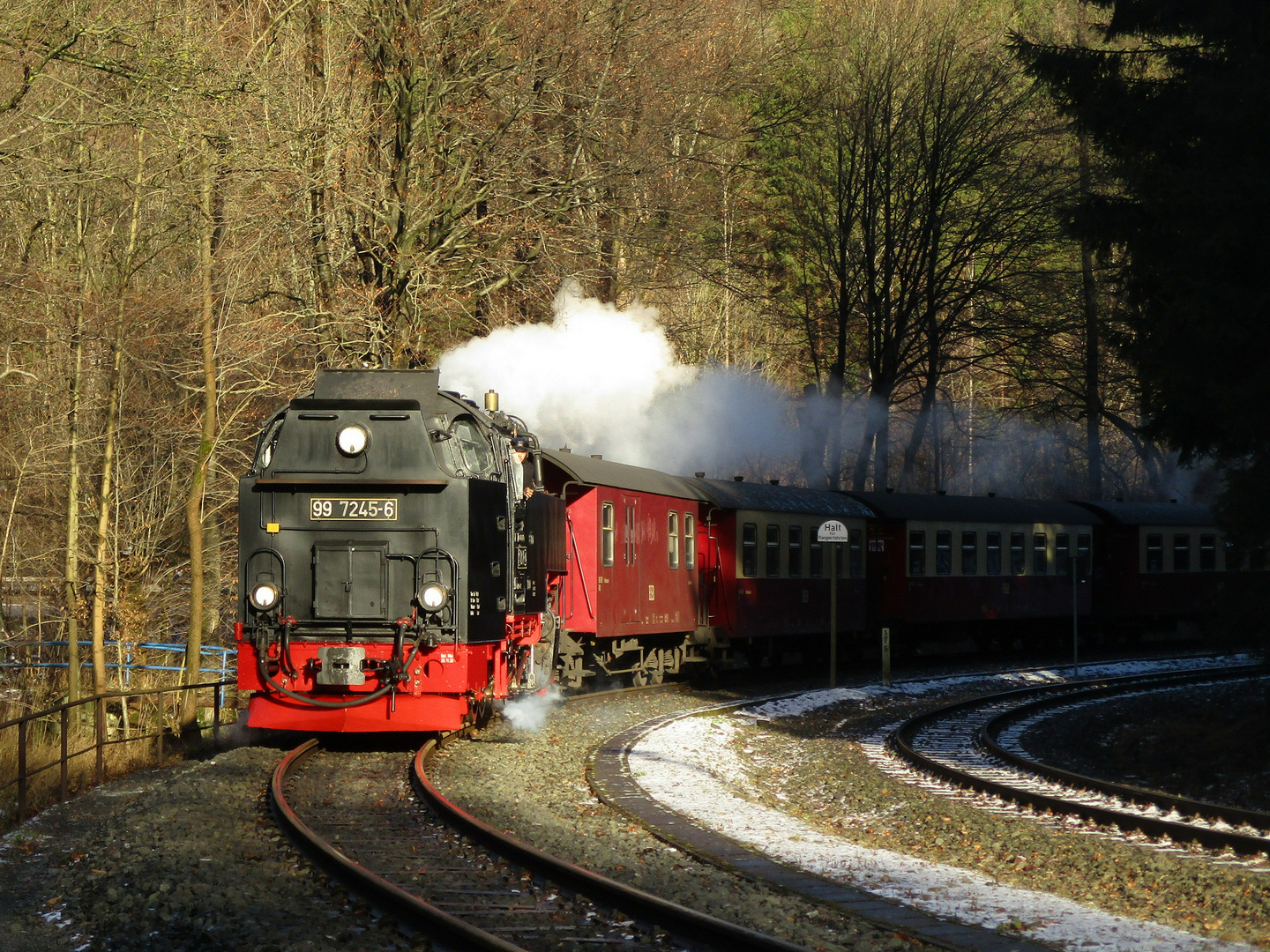 Dezember Ausflug nach Eisfelder Talmühle.