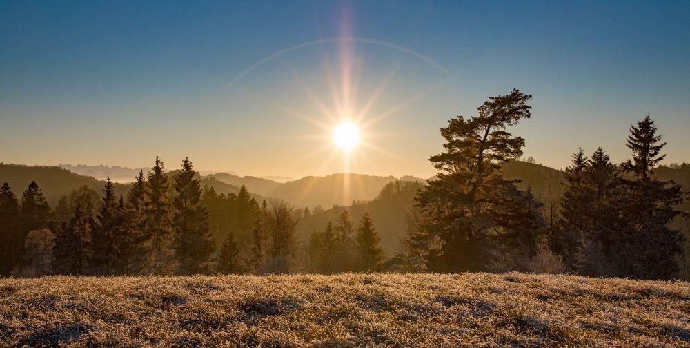 ***DezemberLandschaft*** Foto & Bild sonnenuntergang, natur