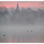 Dezember Morgen am Padersee