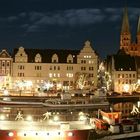 Dezember Nacht in Lübeck
