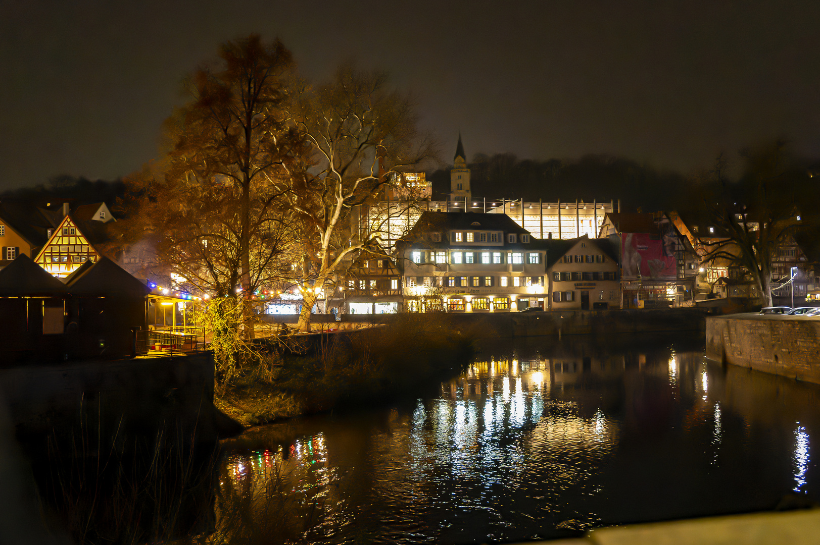 Dezember: Schwäbisch Hall bei Nacht (1)