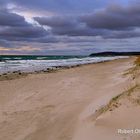 Dezemberabend am Strand