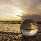 Dezemberabend am Strand