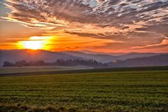 Dezemberabend bei Langenhain-Ziegenberg