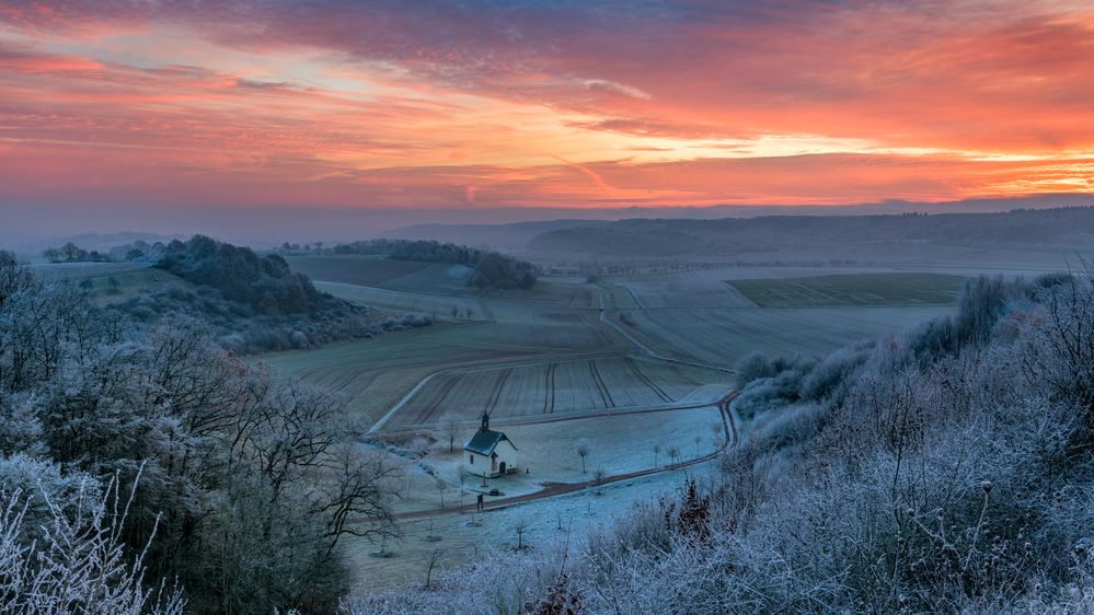 *Dezembermorgen an der Fintenkapelle*