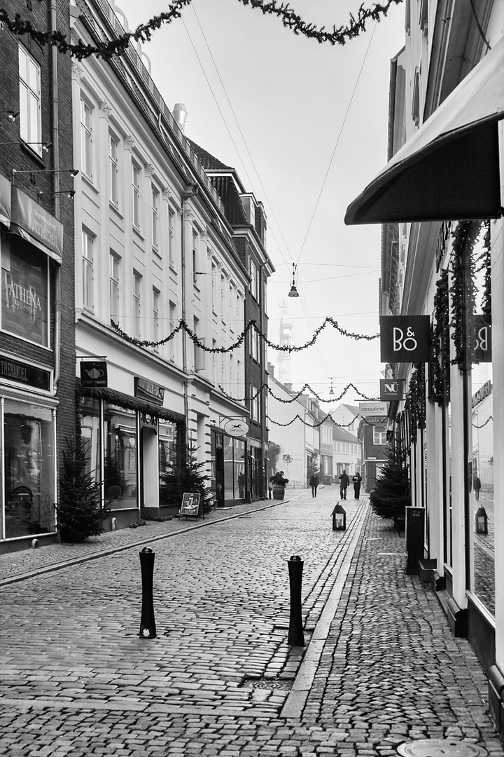 Dezembermorgen in Aarhus