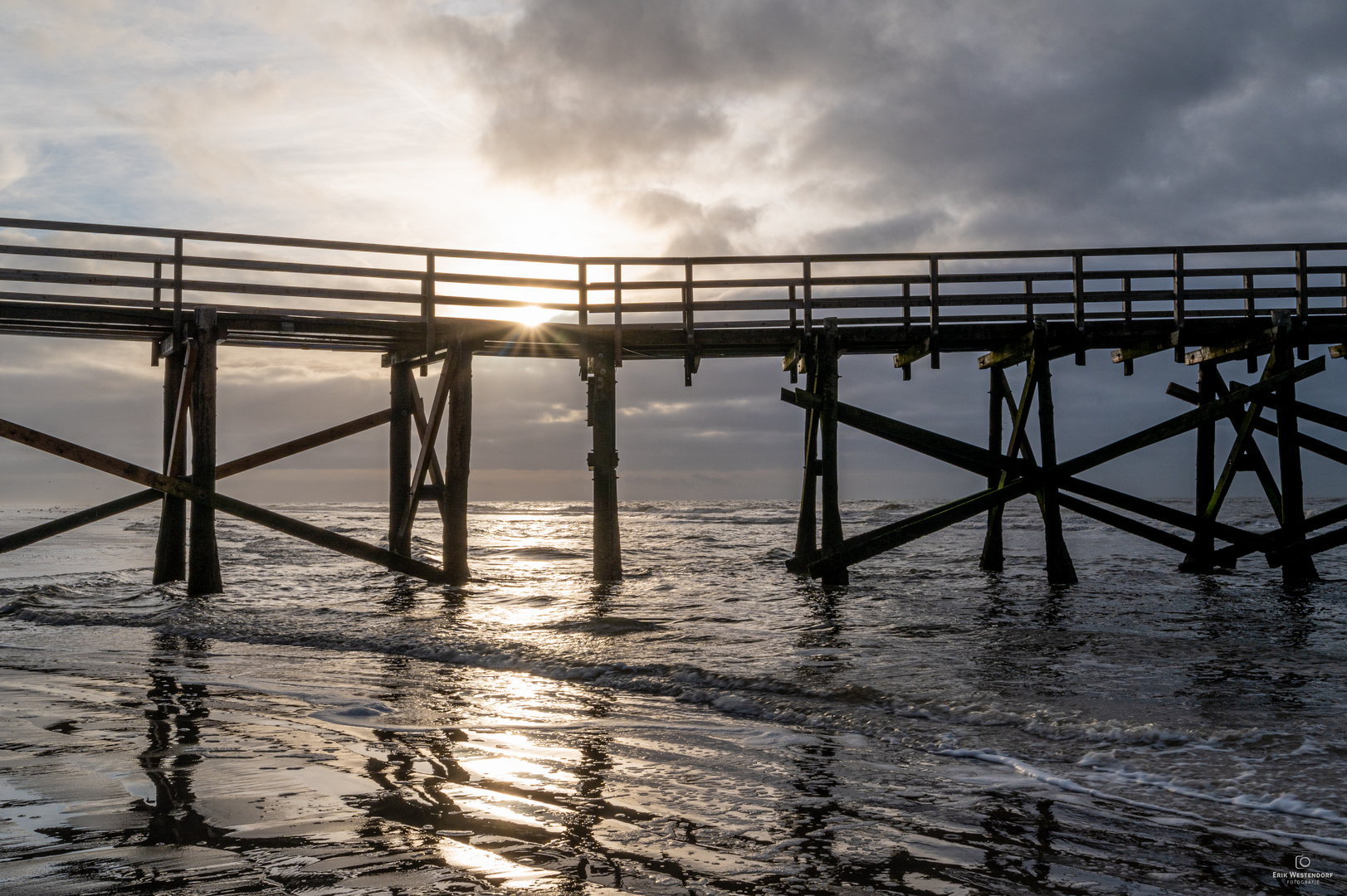 Dezembersonne in Sankt Peter-Ording