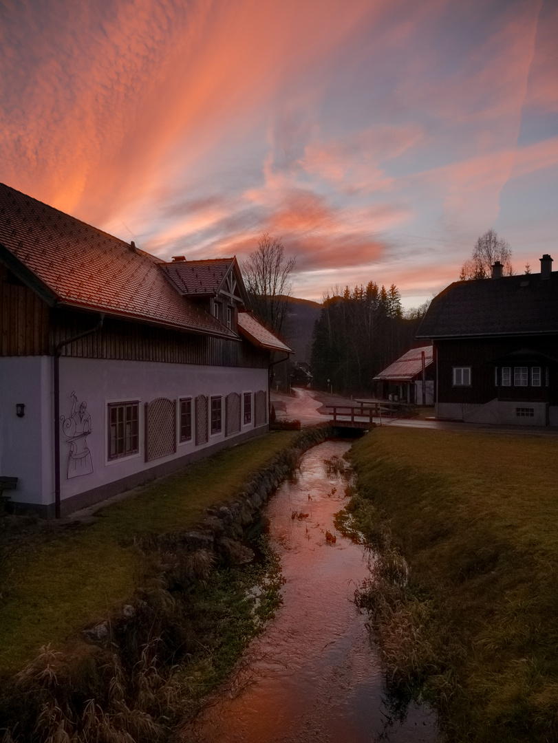 Dezemberstimmung im Ausseerland