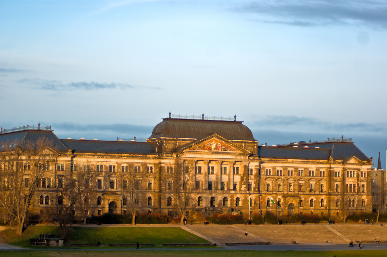 Dezembertag in Dresden