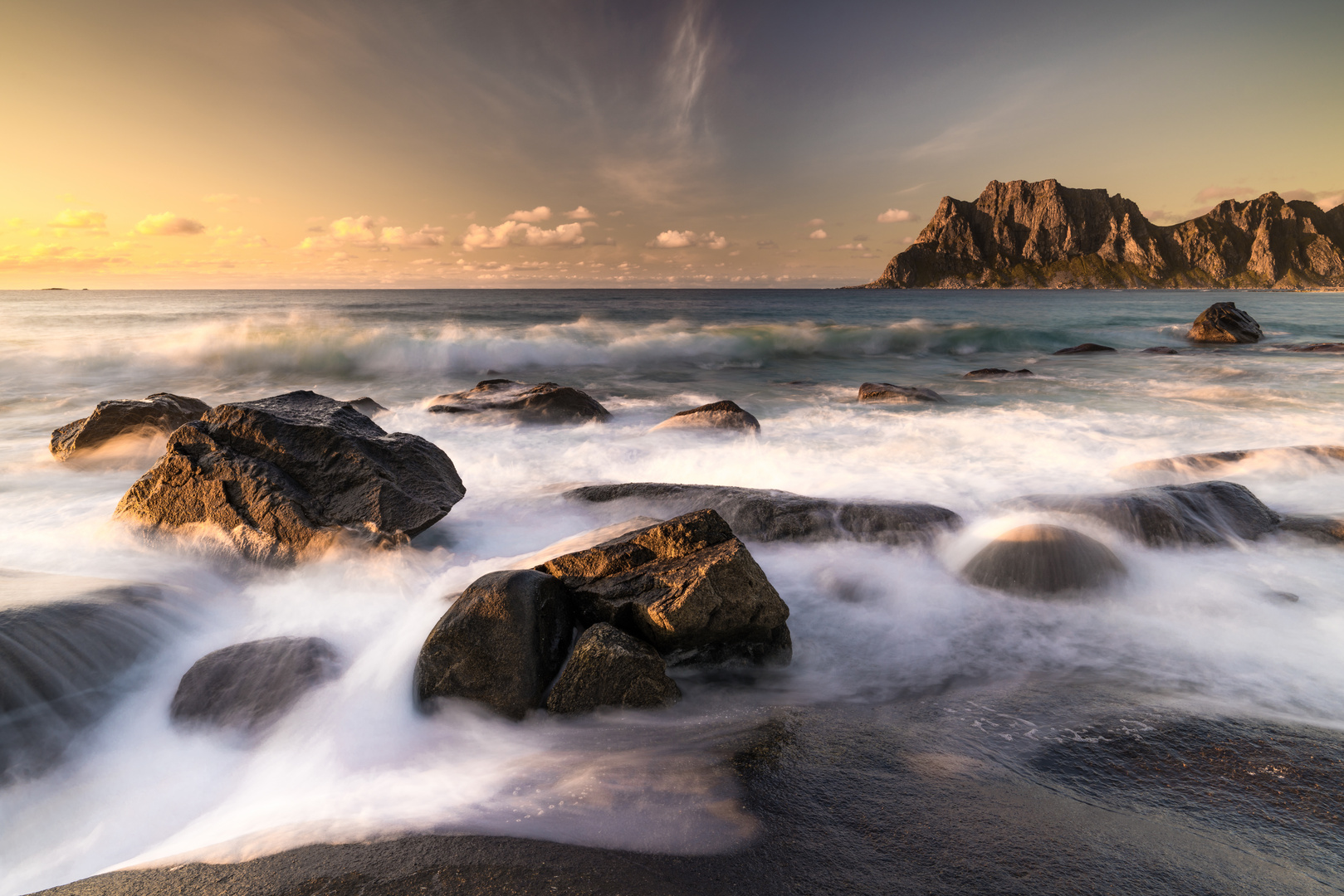 Dezentes Licht am Strand!