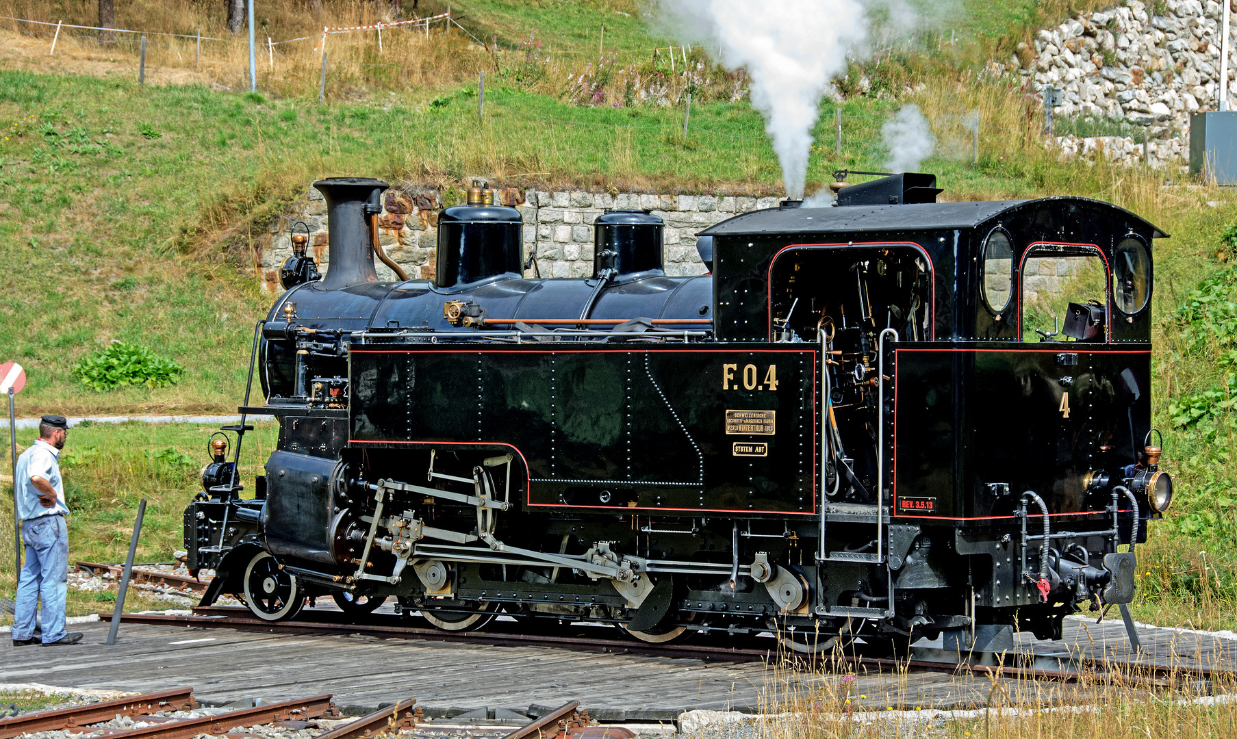 DFB Lok 4  Oberwald 16 09.04.