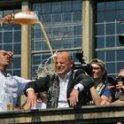 DFB Pokal Feier am Marktplatz in Bremen