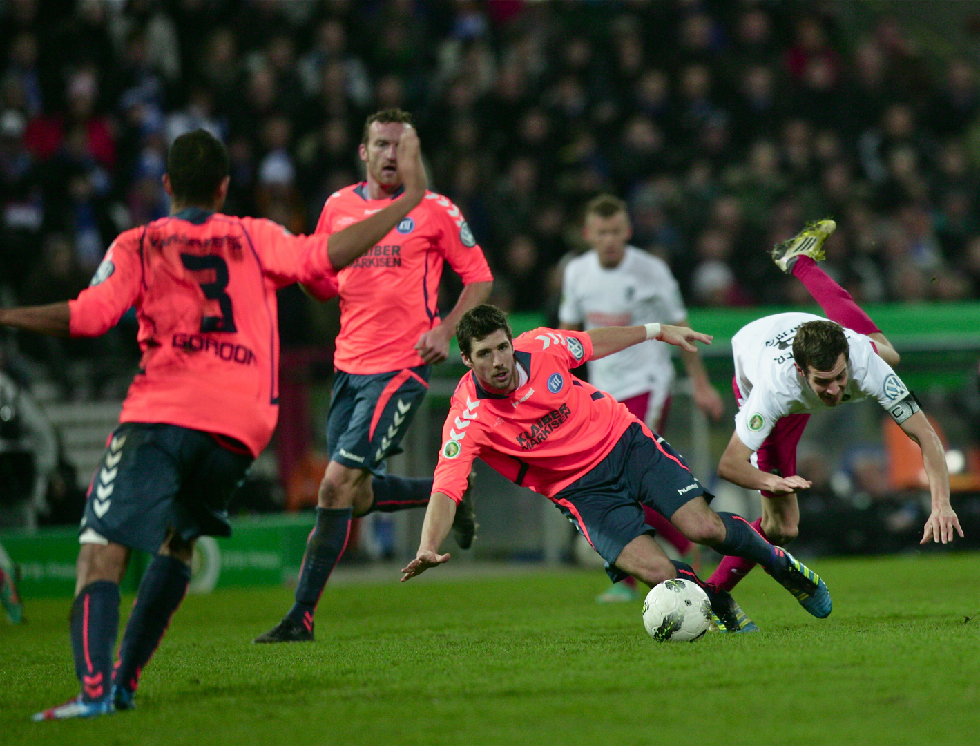 DFB Pokal KSC-SC Freiburg 0:1 - 3 -