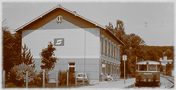 Gmunden Seebahnhof 1987 historisch von Hartmut Sabathy