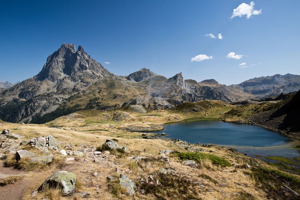 Lac Roumassot, Pic du Midi di Ossau, Pyrenäen von bernardroland