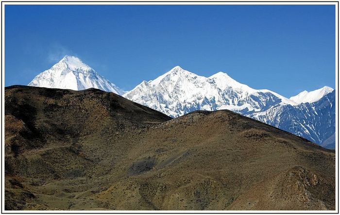 Dhaulagiri 8167 m und Tukuche Peak 6960 m