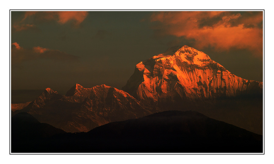 Dhaulagiri I am Morgen