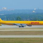 DHL DC-8 in Lej