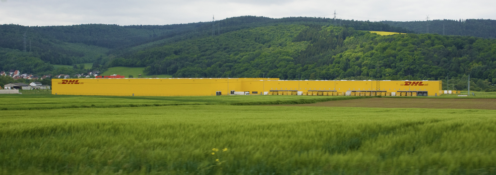 DHL im Inustriegebiet Mecklar/Meckbach