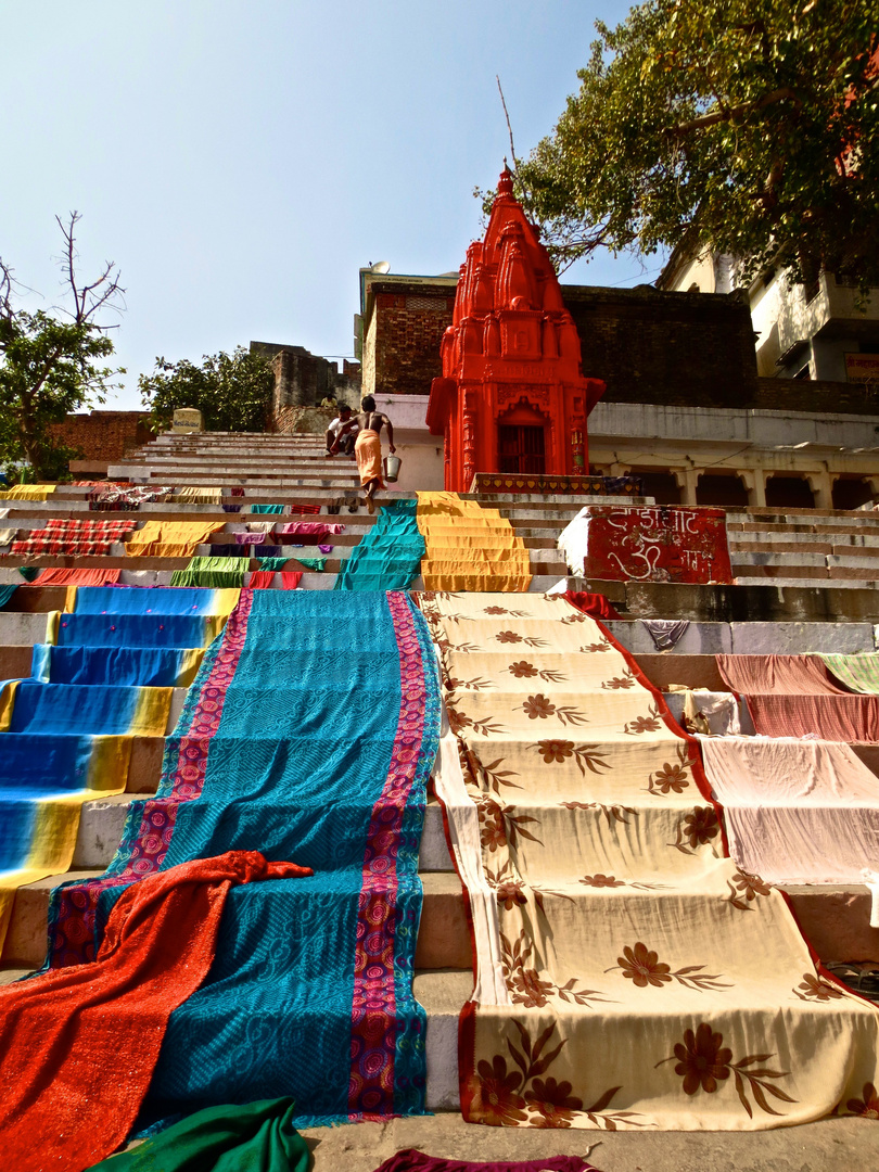 Dhobi Ghat in Kashi (Varanasi)