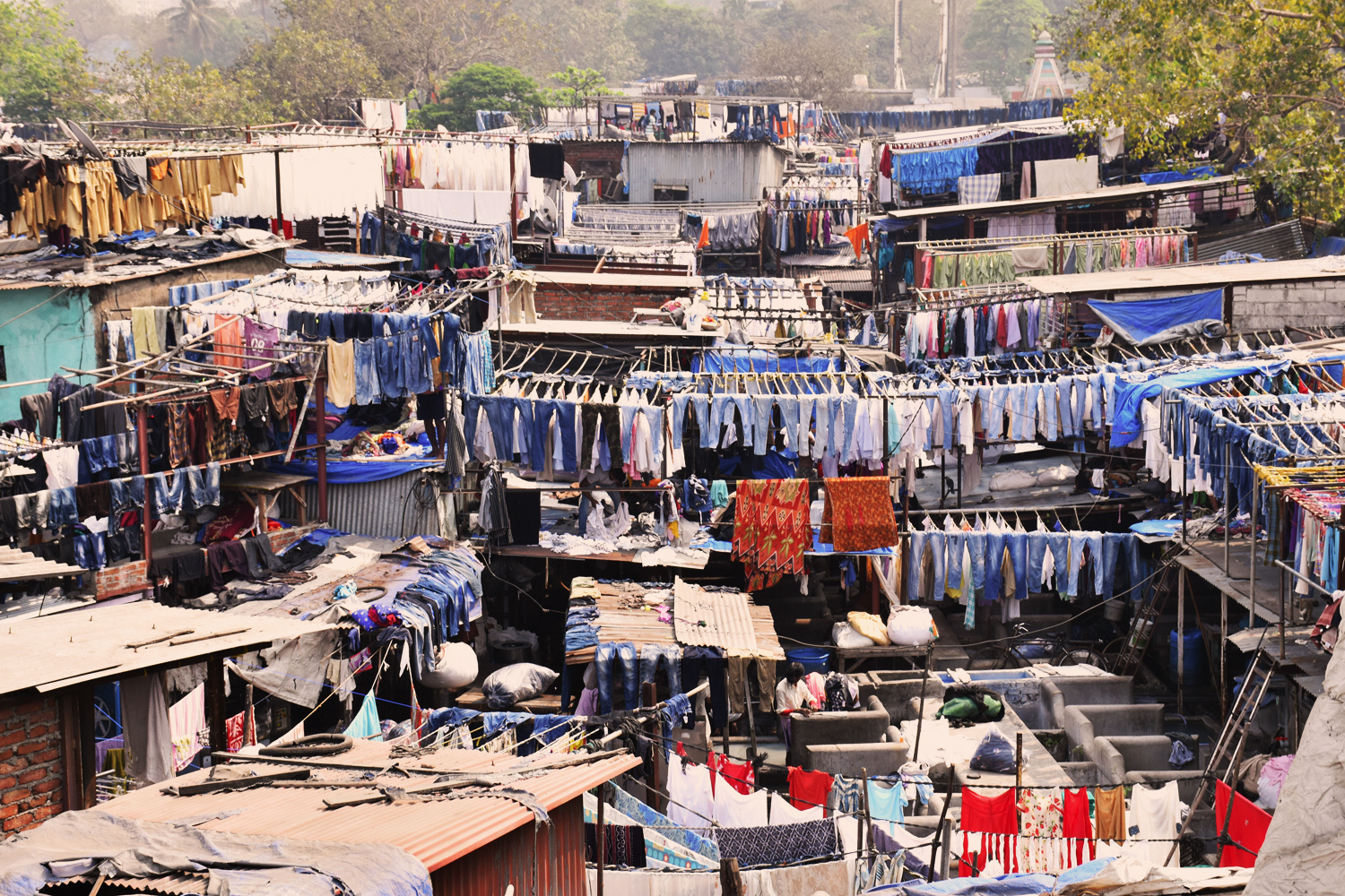 Dhobi Ghat in Mumbai