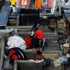 Dhobi Ghat Washing Station; Mumbai, India, April 2009