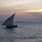 Dhow at Zanzibar