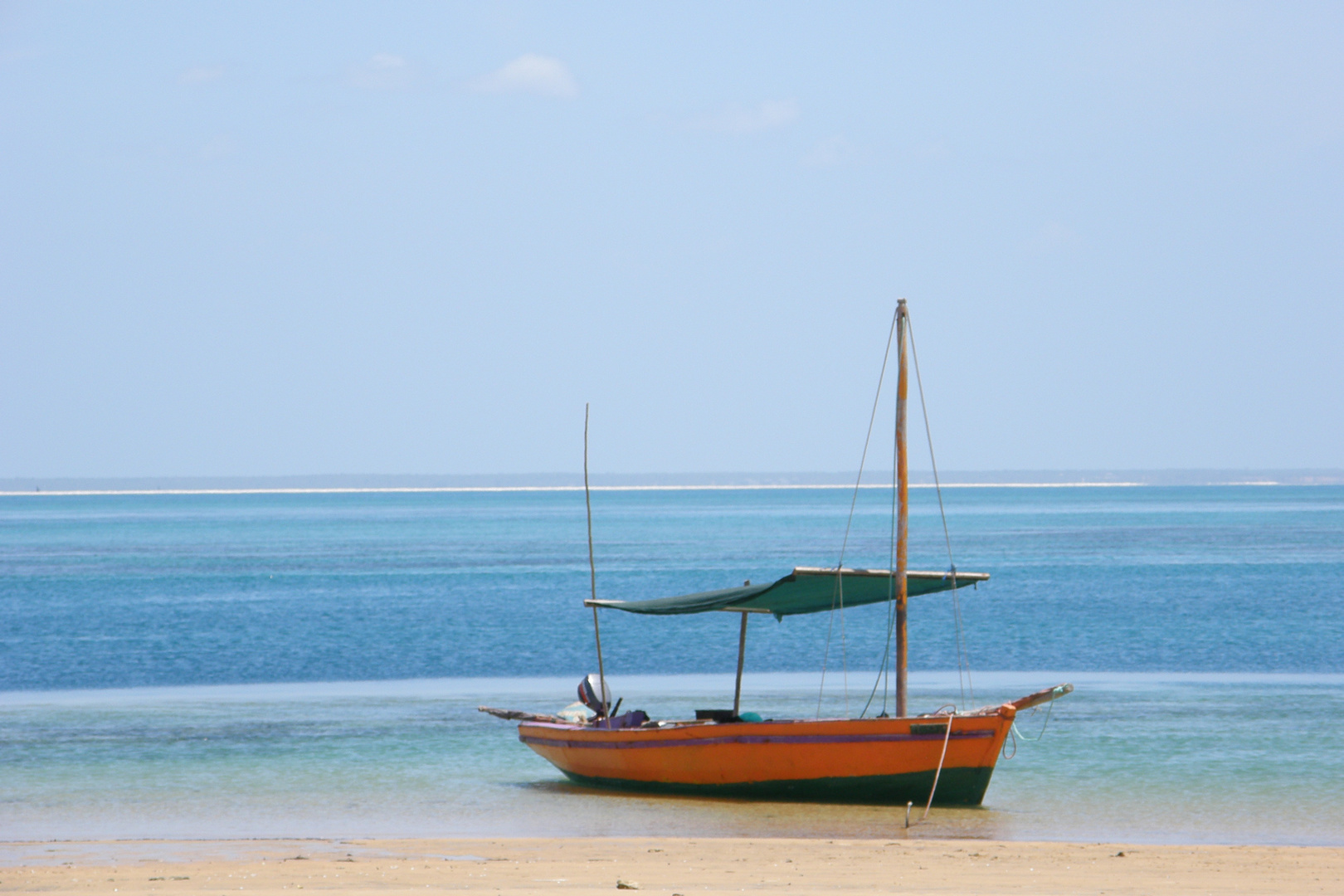 Dhow in Mozambique