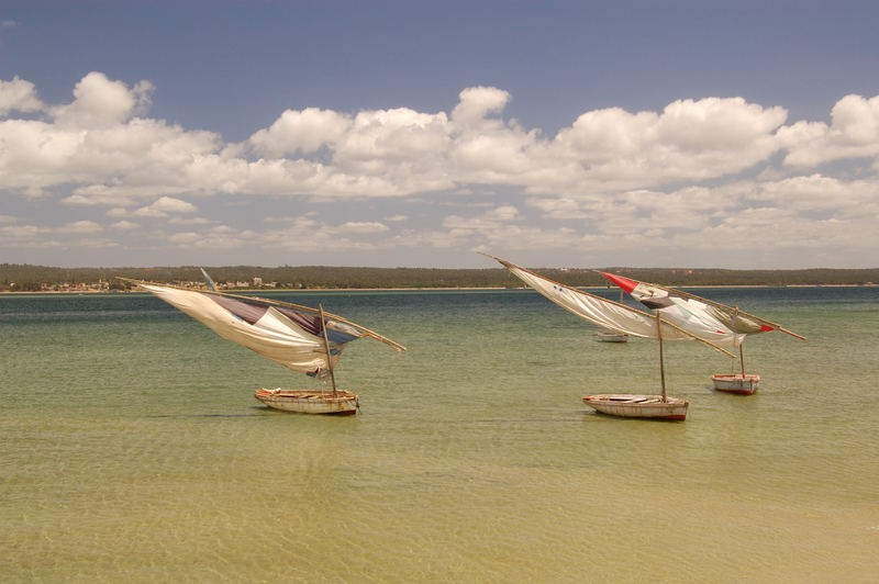 Dhows in Inhambane