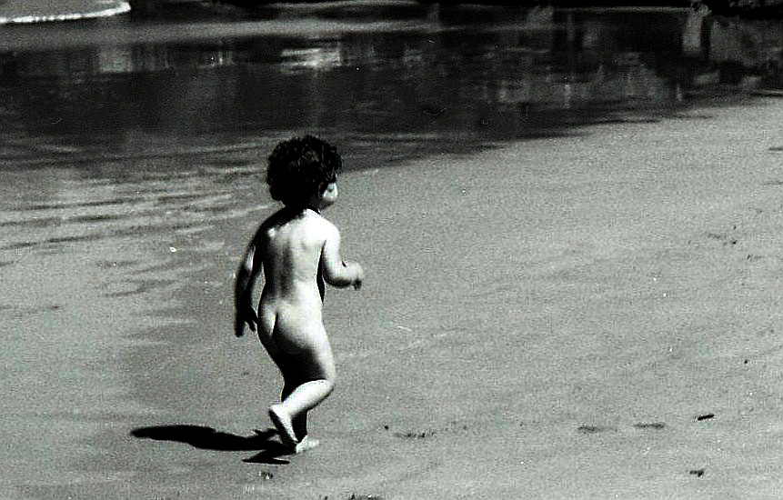 Di corsa sulla spiaggia