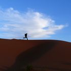 Di corsa sulle dune ( Marocco)