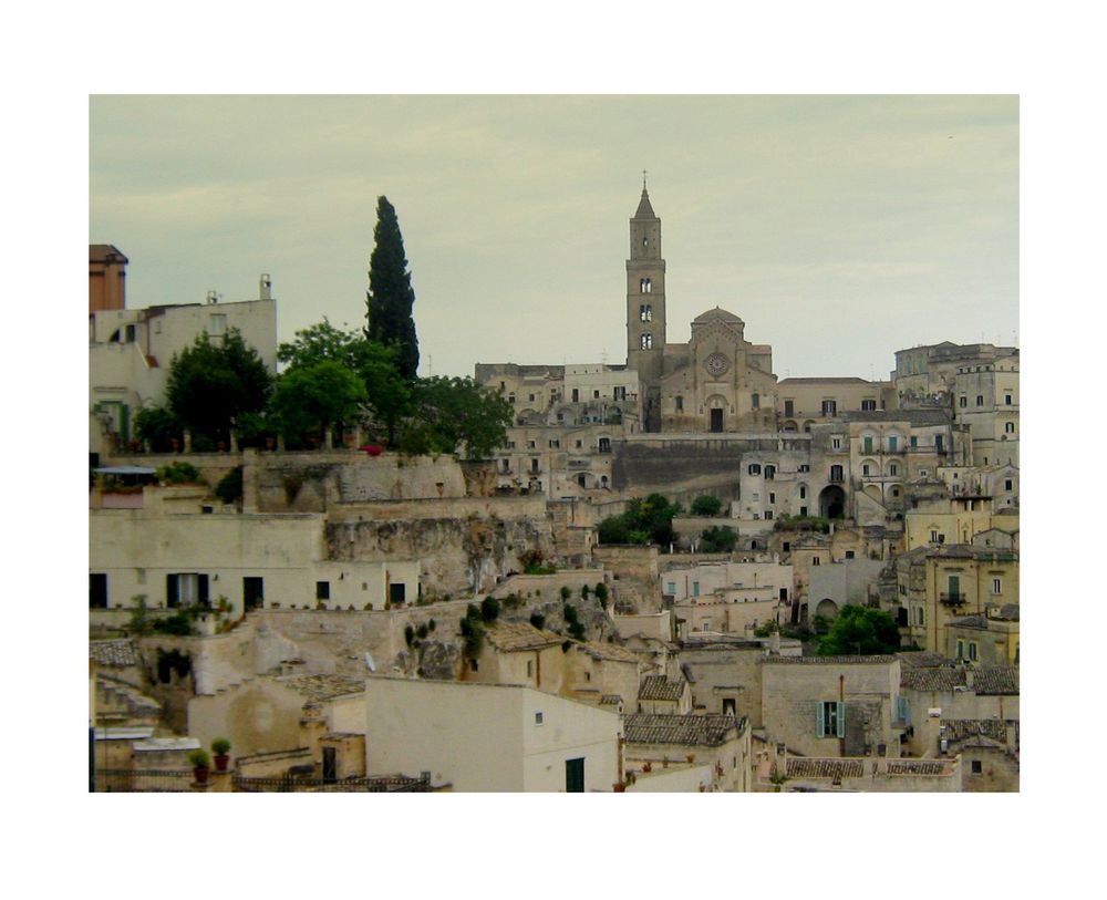 Di fronte a Matera...