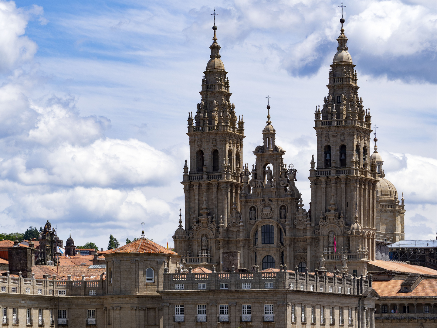 Día con muchas nubes de este Junio poco veraniego.