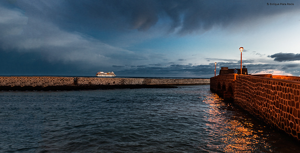 Dia de invierno .Arrecife de Lanzarote