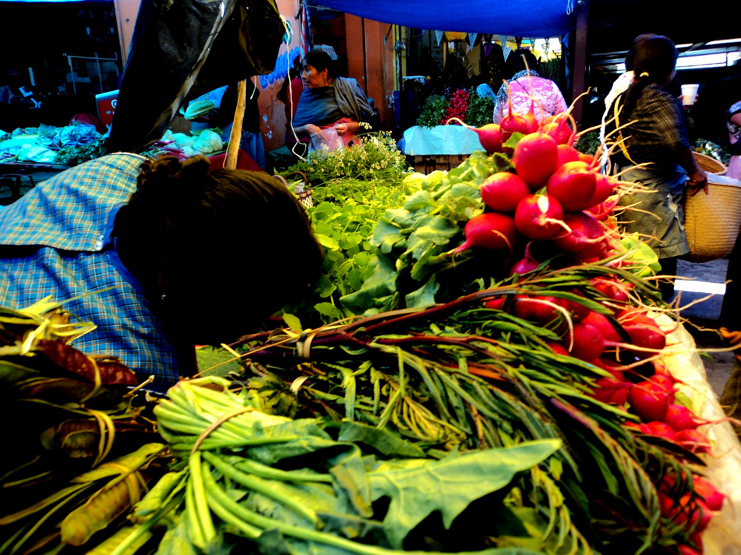 Día de mercado.