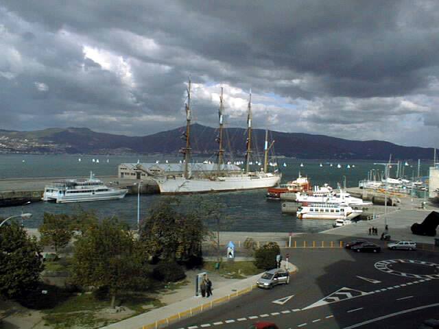 Dia gris en el Puerto de Vigo